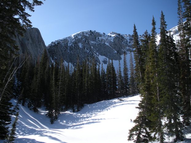 slopes of Lone Peak