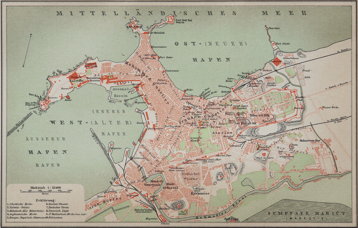 alexandria map