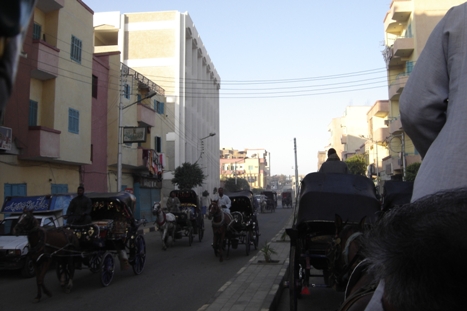 street in luxor