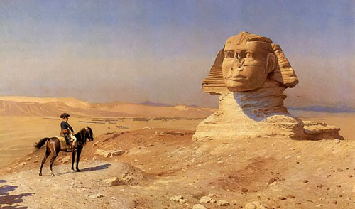 Napoleon at the Sphinx 