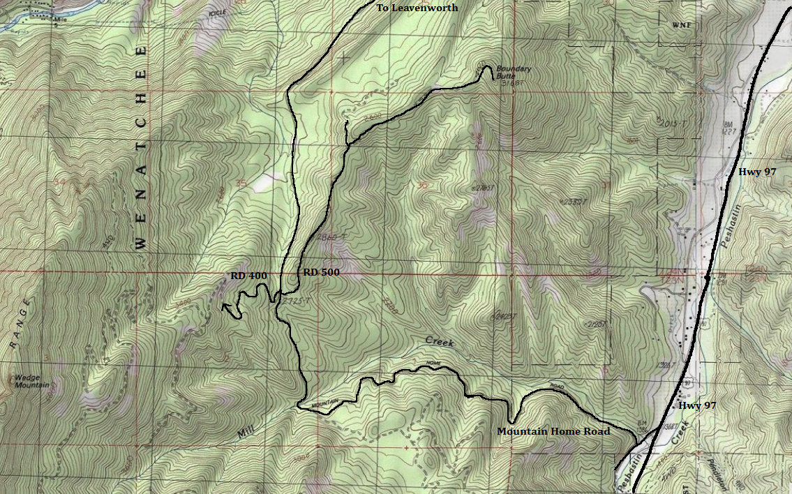 boundary butte map