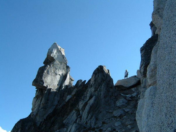 Dragontail Peak gap