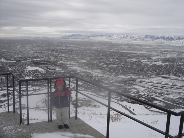 Top of Ensign Peak