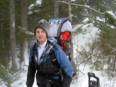 Snowshoeing in the Cascades 