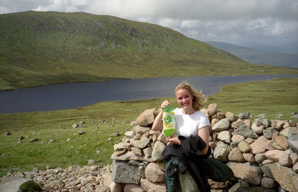 Lake on Ben Nevis Trail