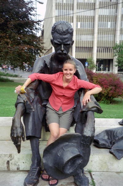 Statue in Budapest