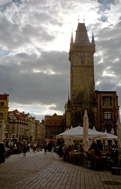 Old city hall clock tower