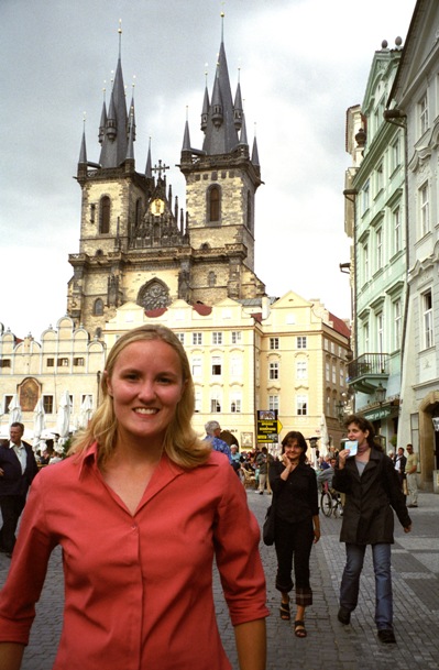 Prague Tyn Church in Old Town Square