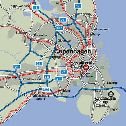 copenhagen map