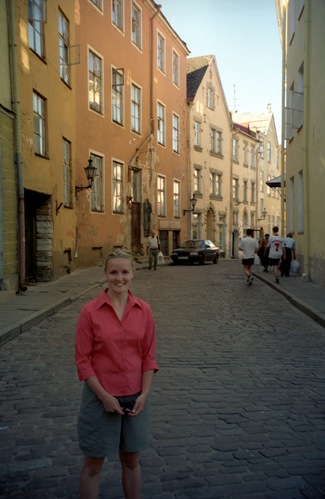 Old Town streets of Tallinn