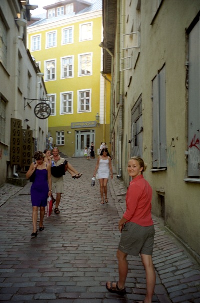 Old Town streets of Tallinn