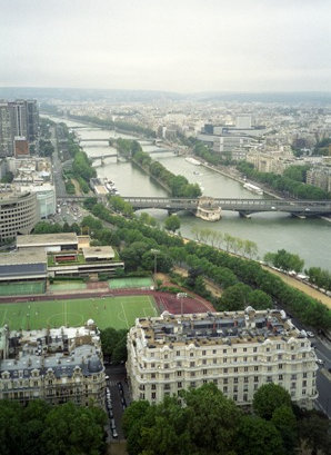 View from the Eiffel Tower 