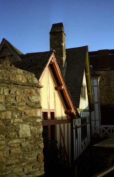 Mont-Saint-Michel buildings