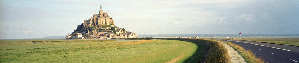 Mont-Saint-Michel from distance