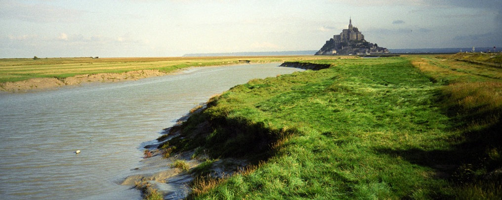 Mont-Saint-Michel from distance