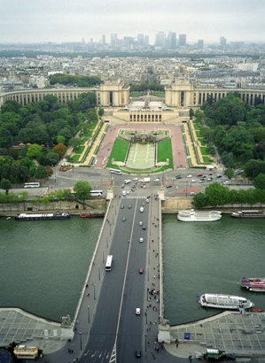 View from the Eiffel Tower 