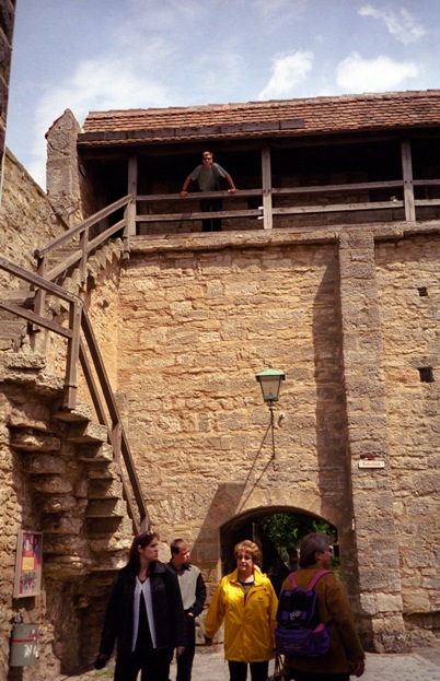 Rothenburg city walls