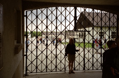Gate at Dachau