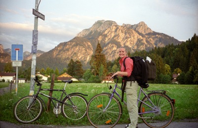 Biking around Fussen