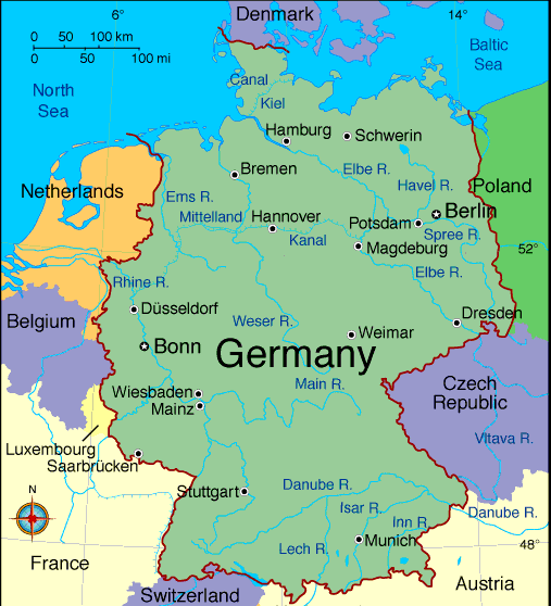 germany map