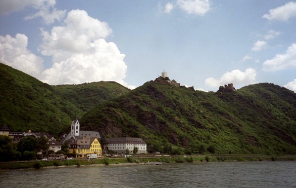 Small town along the Rhine