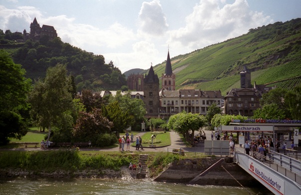 Small town along the Rhine