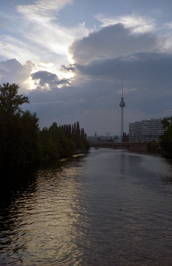 River Spree and Television Tower
