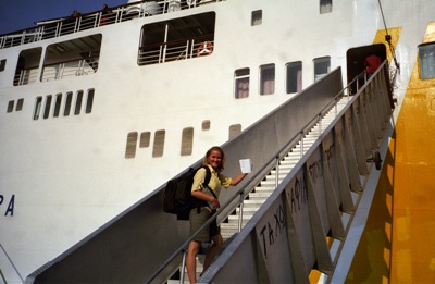 Ferry ride to Crete