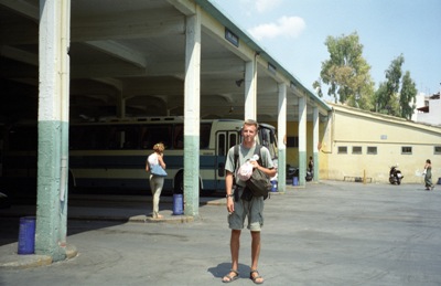 greece bus barn