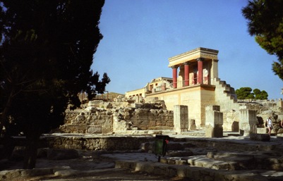 Knossos Minoan site Crete