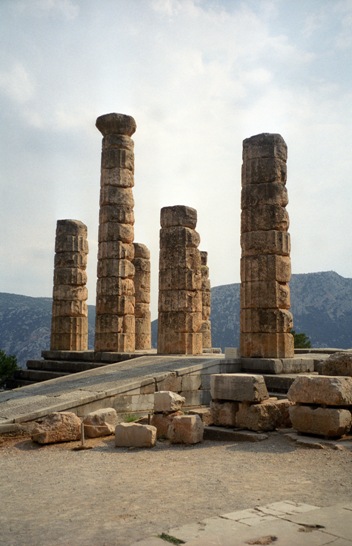 Delphi ruins