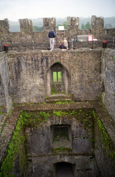 Kissing the Blarney Stone 