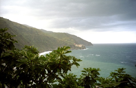 Looking back to Corniglia