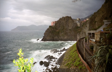 Manarola railroad