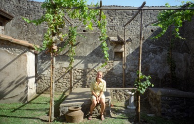 Pompeii garden