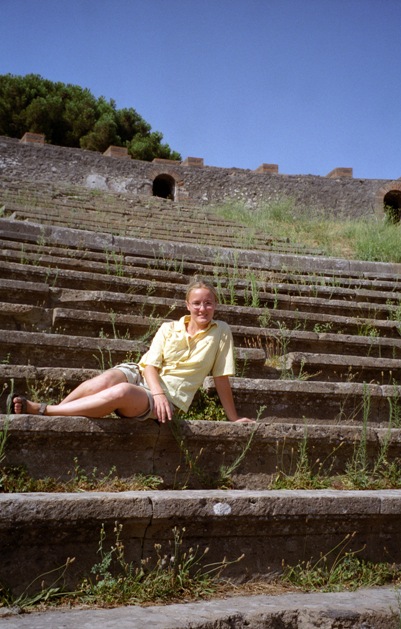 amptheater in pompeii