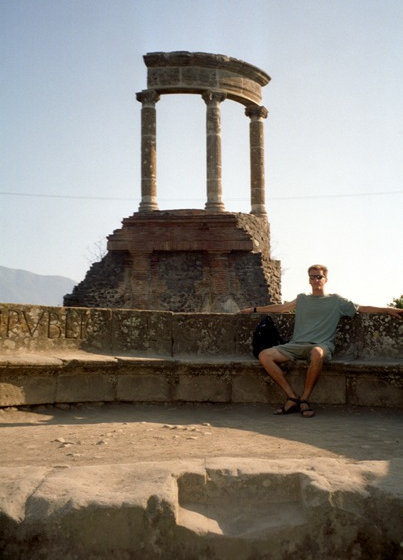 Roman sites in Pompeii