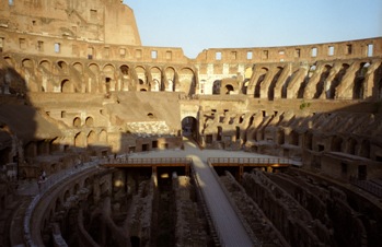 Inside the Coliseum