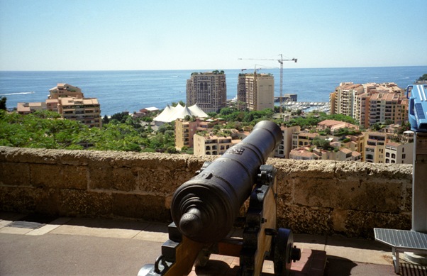 Palace of Monaco cannon