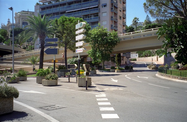 Monaco Grand Prix streets