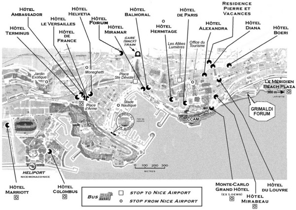 monaco map