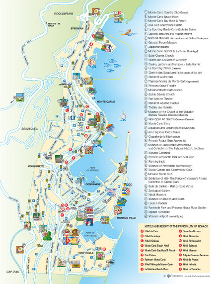 monaco map