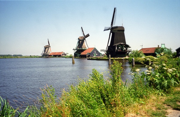 Zaanse Schans windmills