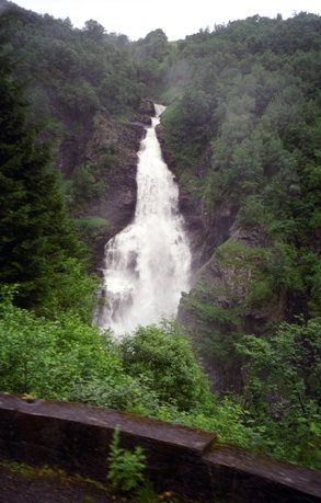 Fjord waterfalls