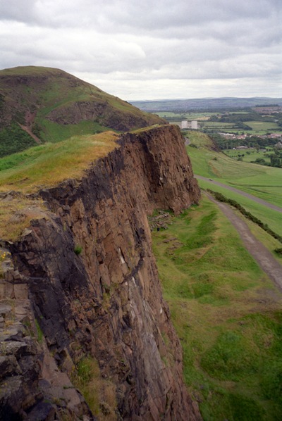 Hiking near Arthur's Seat