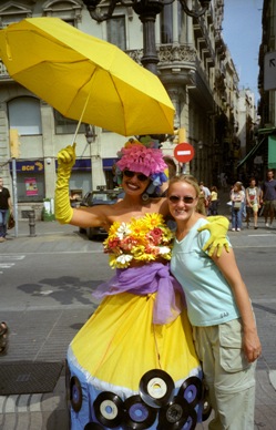 Barcelona Street Performer