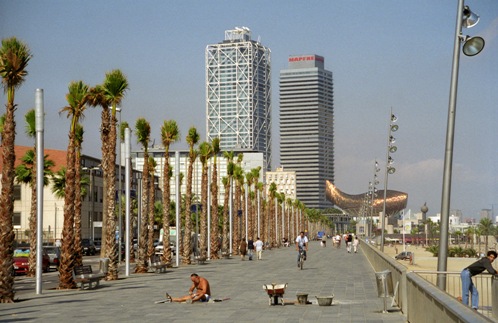 Barcelona waterfront