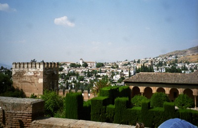 Hedges of Alhambra, Granada Spain