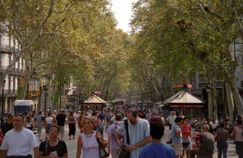 La Ramblas Street