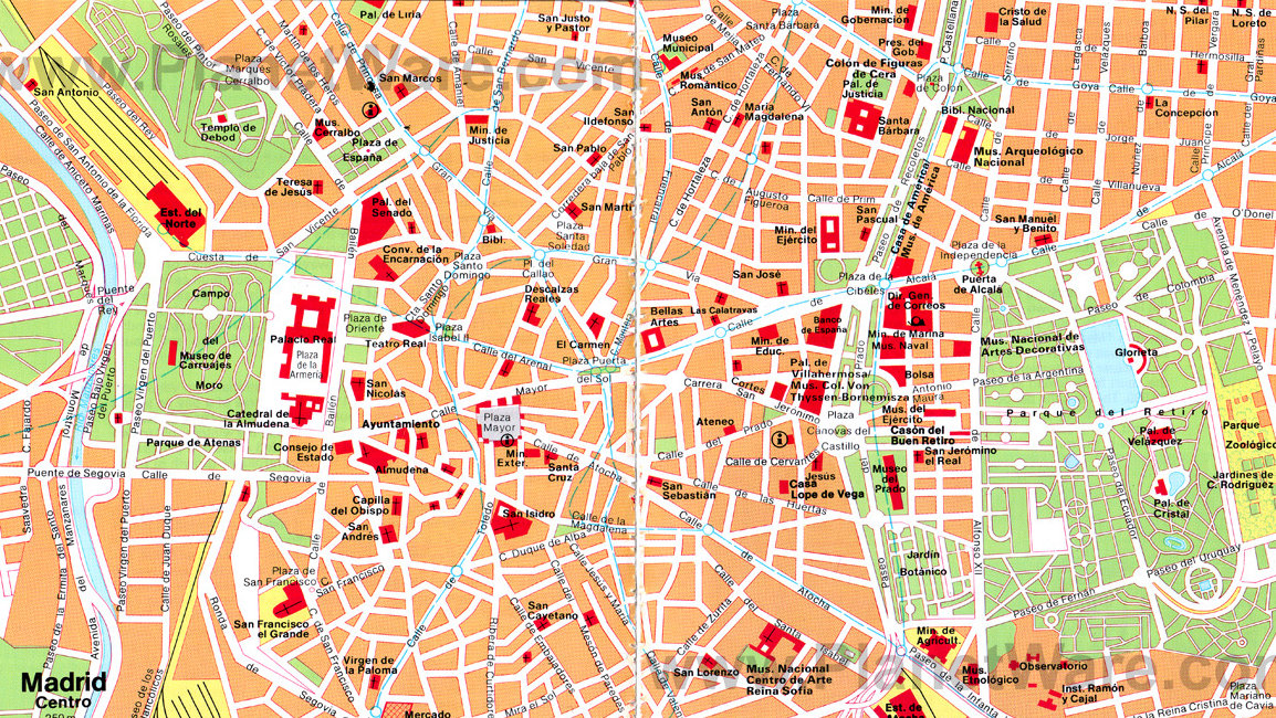 Madrid Map